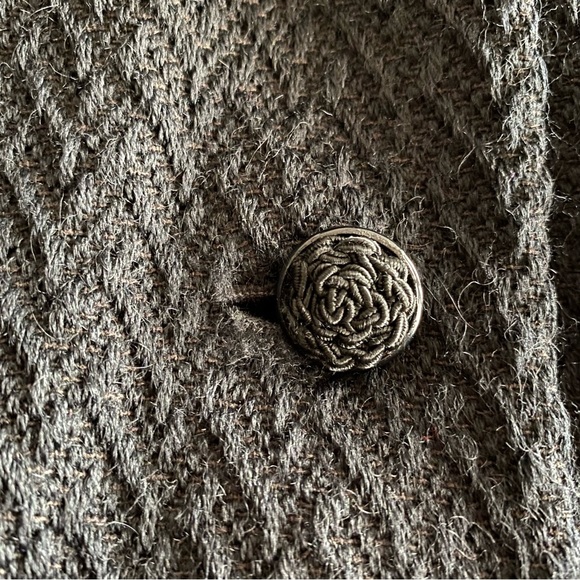 Stunning Women’s 1950’s Large Wool ButtonUp Jacket - Picture 5 of 8